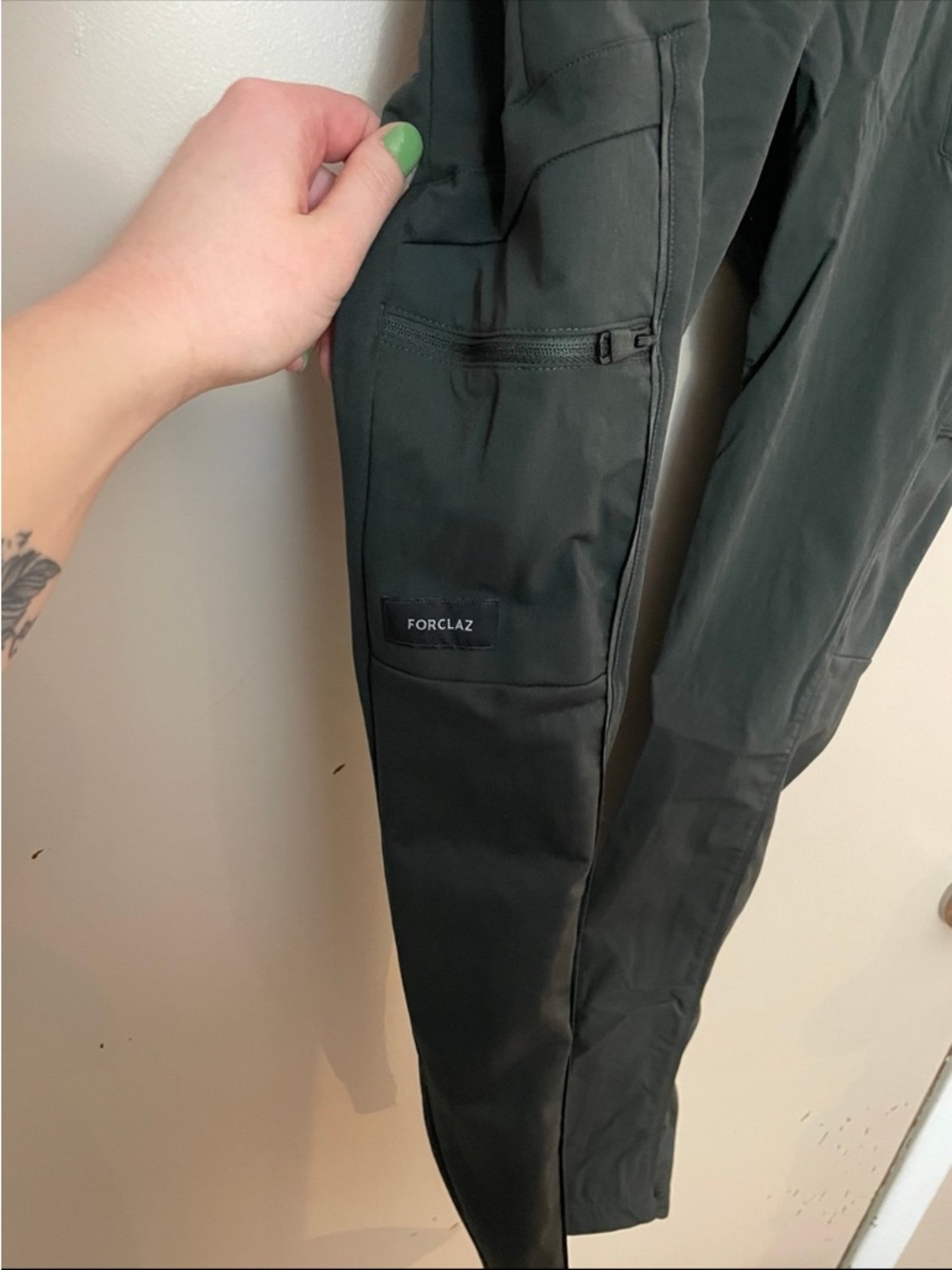 Dark Green Tactical Leggings - Picture 5 of 6